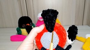 Давайте свяжем Снегиря!//Схемы под диктовку//И.Кистаева