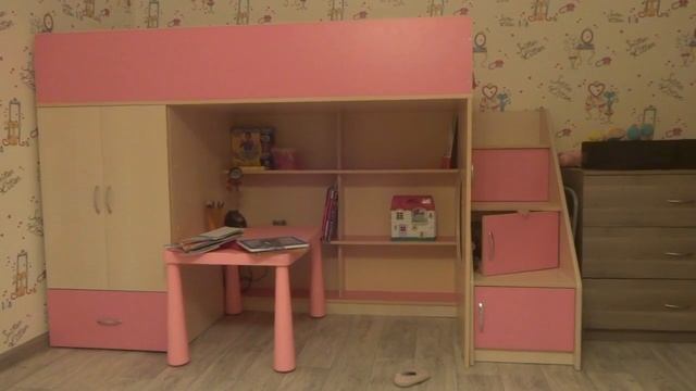 Очень вместительная лестница для кровати чердака Легенда 3 смотреть онлайн