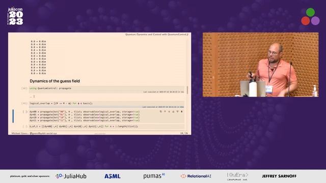 Quantum Dynamics and Control with QuantumControl.jl | Michael Gorz | JuliaCon 2023 смотреть онлайн