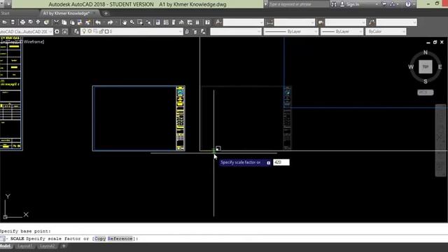 12 Page setup in AutoCAD A0, A1, A2, A3, A4 by Khmer Knowledge смотреть онлайн