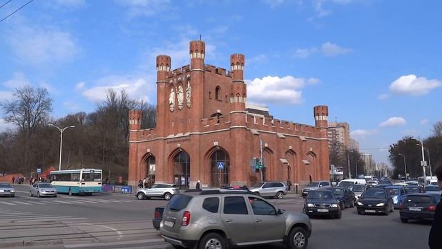 King's Gate in Kaliningrad, Russia смотреть онлайн
