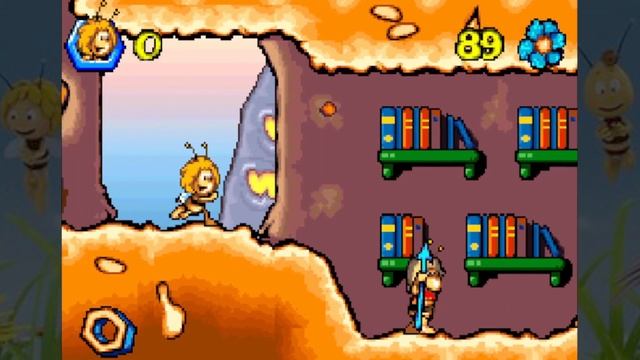 Maya the Bee: The Great Adventure - Game Over (GBA) смотреть онлайн