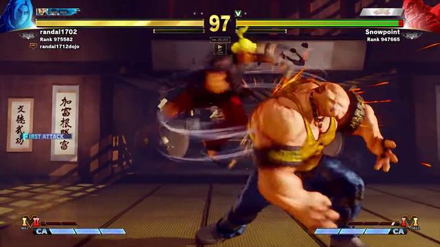 Street Fighter V: Champion Edition Ken Vs Abigail #sfv #sf5 #streetfighter5