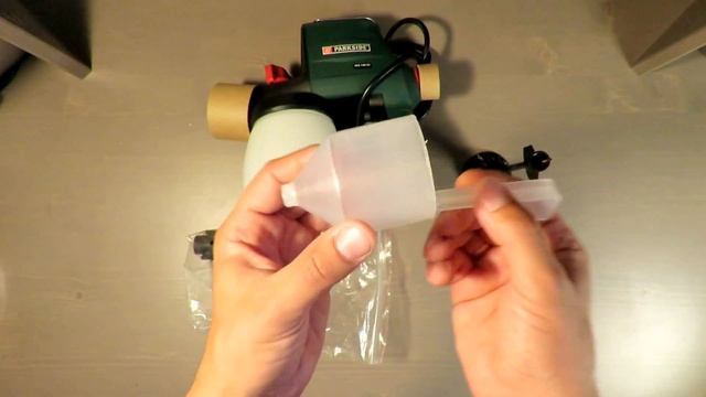 Parkside Paint Spray Gun PFS 100 C2 (Lidl 320 g/min, 160 bar, 100 W) смотреть онлайн