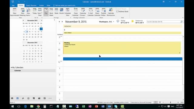 How to edit a calendar appointment in Outlook 2016 смотреть онлайн