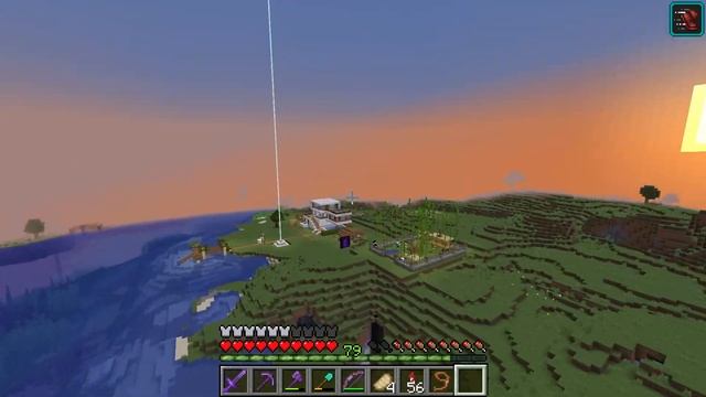 Приручили северных медведей себе в город!!! 59 серия выживания в маинкрафте смотреть онлайн