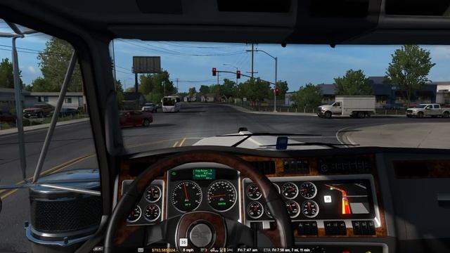 American Truck Simulator: Triple trailer trials - Portland to Salem, Oregon смотреть онлайн