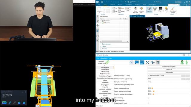 How To Display Siemens NX in VR in a HTC Vive смотреть онлайн