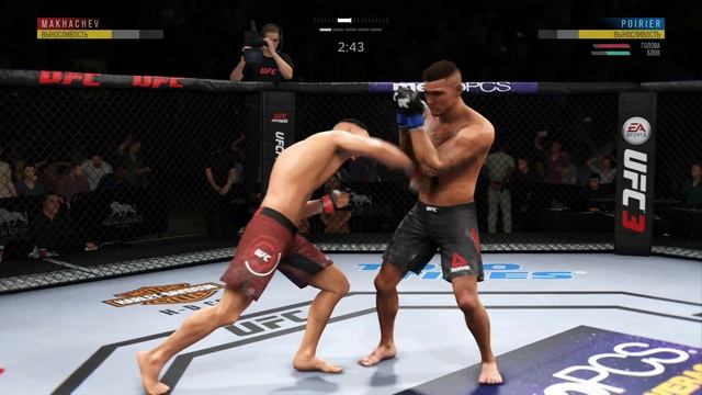 UFC 4 - Islam Makhachev VS Dustin Poirier 4K смотреть онлайн