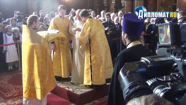 Освящение храма на набережной лейтенанта Шмидта смотреть онлайн