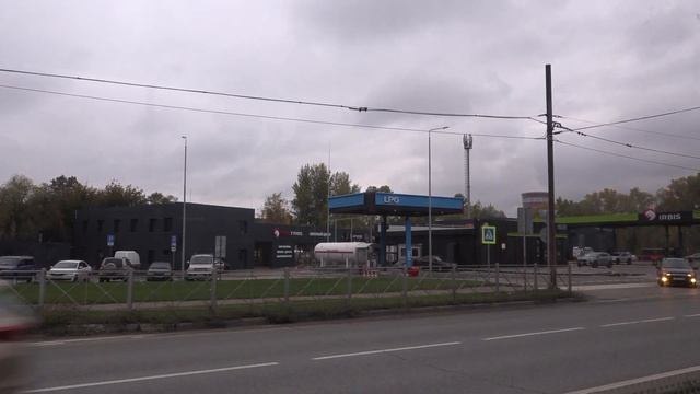 Поездка на трамвае 71-407-01 № 1362 маршрут 3 Улица Глазунова - ЖД Вокзал. смотреть онлайн