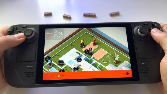 Hitman Go - definitive edition - Steam Deck handheld gameplay смотреть онлайн