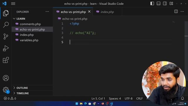 PHP echo vs print Function Comparison in Urdu/Hindi | Complete PHP Series Part 6 смотреть онлайн
