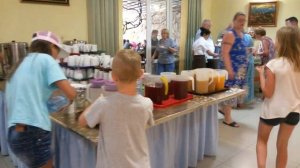 Шведский стол. Пансионат Сосновая роща. Абхазия