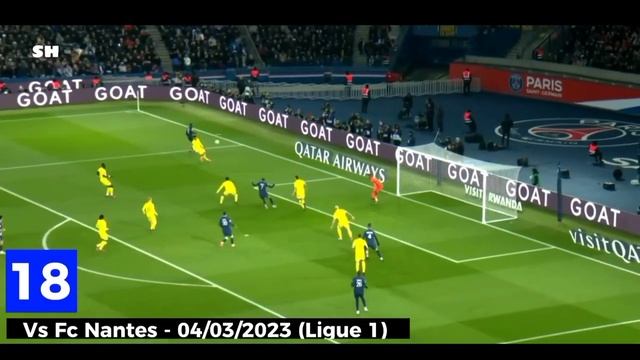 Месси - все голы и подачи в ПСЖ за сезон 22/23 смотреть онлайн