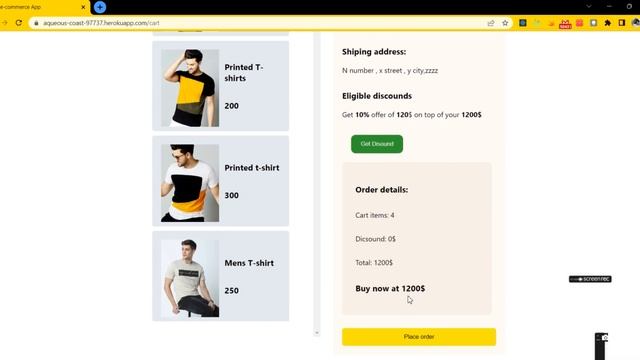 React e-commerce app with json server смотреть онлайн
