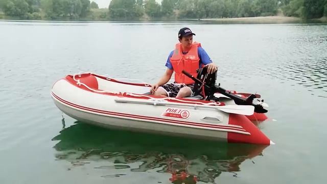 Как ведет себя ПВХ Лодка 270 Мотор T3.6 л.с. смотреть онлайн