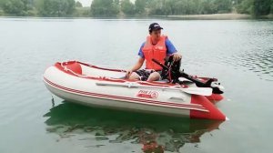 Как ведет себя ПВХ Лодка 270 Мотор T3.6 л.с.