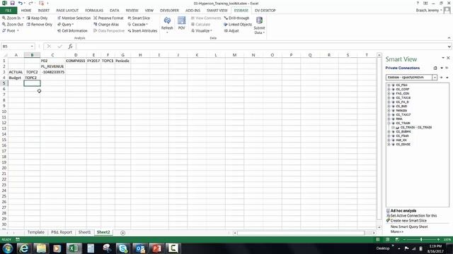 Getting started with Smartview Adhoc смотреть онлайн