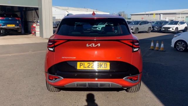 Kia Sportage | 1.6T GDi ISG GT-Line 5dr | Orange Fusion смотреть онлайн