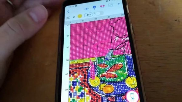 Стираем/Заливаем/Отмечаем! Cross Stitch Saga # 4.