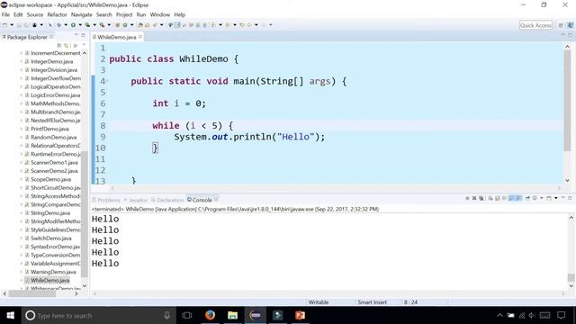 Java While Loop by Example - Java Programming Looping Structures Tutorial - Appficial смотреть онлайн