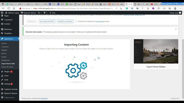 NOWARCH Theme Demo IMPORT & Theme Customization in WordPress смотреть онлайн