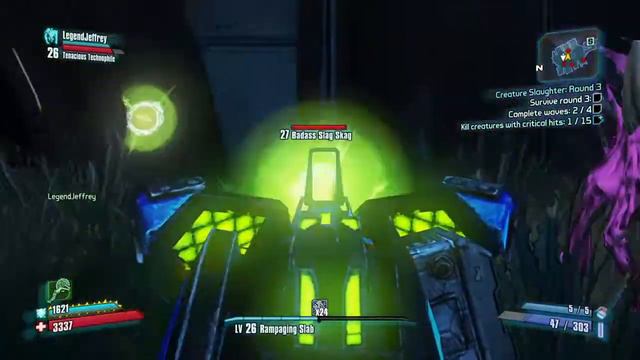 Borderlands 2: THC - Creature Slaughter round 3 смотреть онлайн