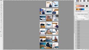 Как сохранять монтажные области в картинки в Фотошопе