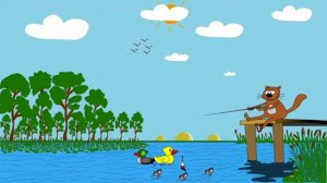 Любитель - рыболов. (стихотворение Агнии Барто)