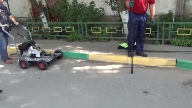 Прочистная машина Мамонт в работе смотреть онлайн