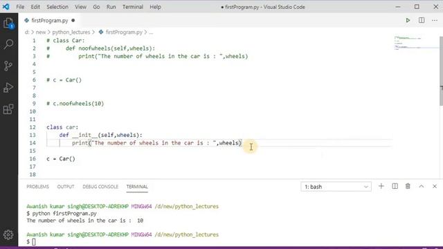 CHAPTER 18:6.Syntax Of Constructor| |Python Complete tutorial course for beginners in hindi|#228 смотреть онлайн