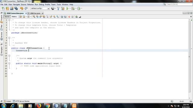 Java Database Connection using Singleton pattern Class with retrieve data from database смотреть онлайн