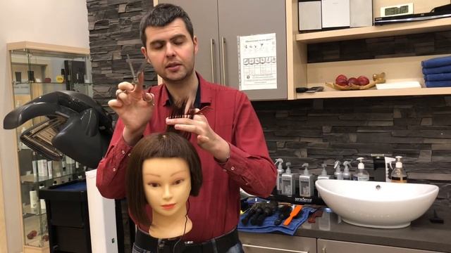 Как пользоваться филировочными ножницами? смотреть онлайн