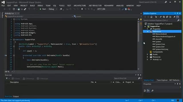 Using Support.V4 in Xamarin.Android смотреть онлайн