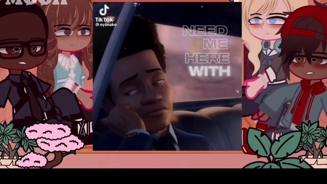 //Spider-Man React To Miles Morales//2/4|| Across The Spiderverse//GCRV// смотреть онлайн