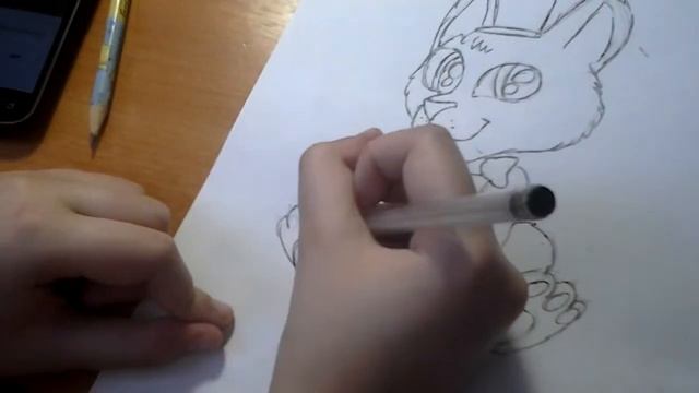 Как рисовать Фнаф , рисуем Фредди с Настей Кроль. смотреть онлайн