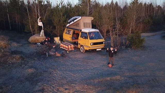 САМОИЗОЛЯЦИЯ ПО-КАЛИНИНГРАДСКИ (часть 1). #VANLIFE в Калининградской области. VW T3 WESTFALIA смотреть онлайн
