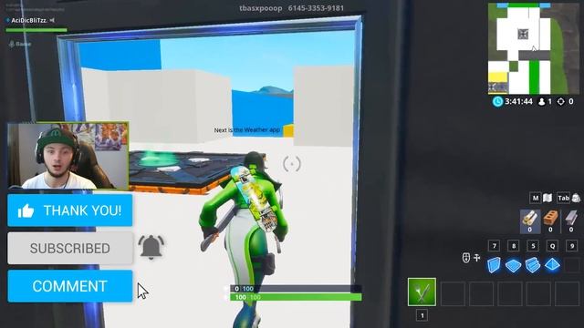 So I played an iPhone Default Deathrun... (Fortnite Creative) смотреть онлайн
