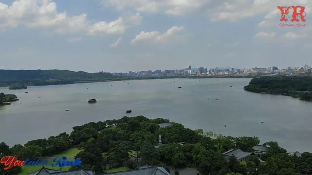 PAGODA(leifeng temple) view from inside n outside. смотреть онлайн
