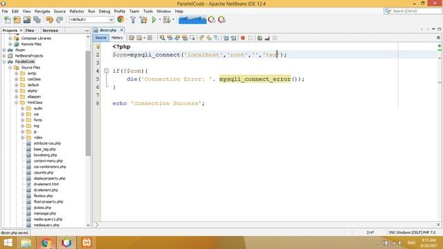 #1) How to make mysql database connection in php tamil | php tutorial in tamil | parallel code смотреть онлайн