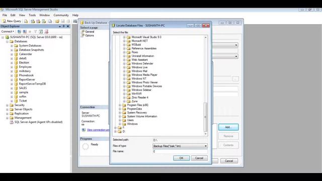 How to take Backup from SQL Server смотреть онлайн