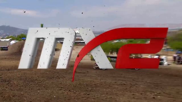 Aleksandr Tonkov & Samuele Bernardini battle MXGP of Leon MX2 race 1 2016 смотреть онлайн