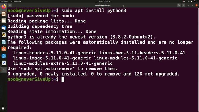 Install python (latest) in Ubuntu in 2 minutes with single command. смотреть онлайн