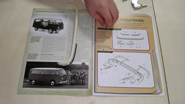 Volkswagen T1 в масштабе 1/8 от ДеАгостини (номер 51)