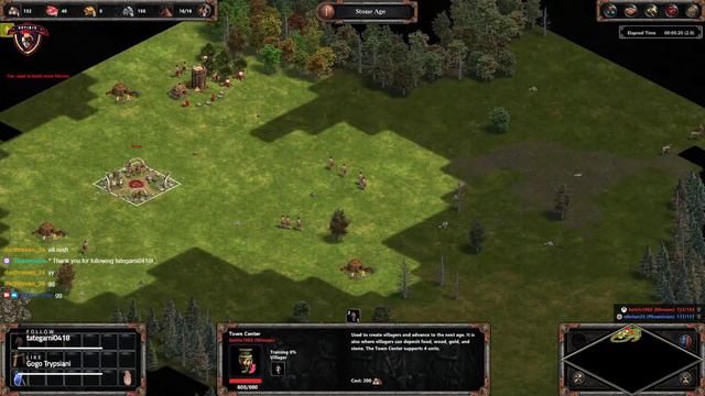 Age of Empires 1 Definitive Edition: Some ranked 1v1 and team games смотреть онлайн