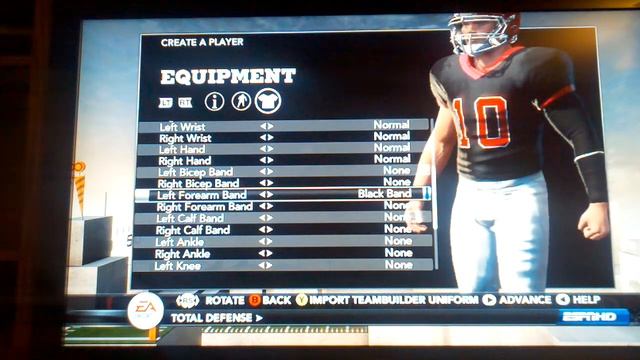 Ncaa football 12 road to glory QB creation смотреть онлайн