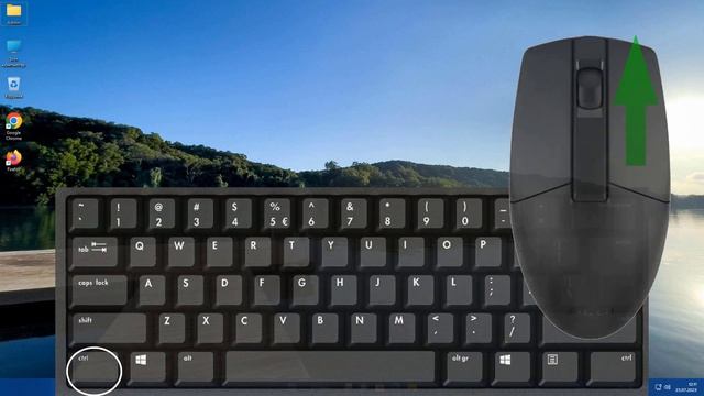 Как уменьшить ярлыки на рабочем столе Windows 11 смотреть онлайн