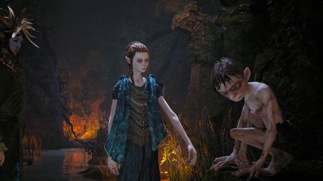 The Lord Of The Rings: Gollum | Концовка игры за Голлума | Ending Gollum