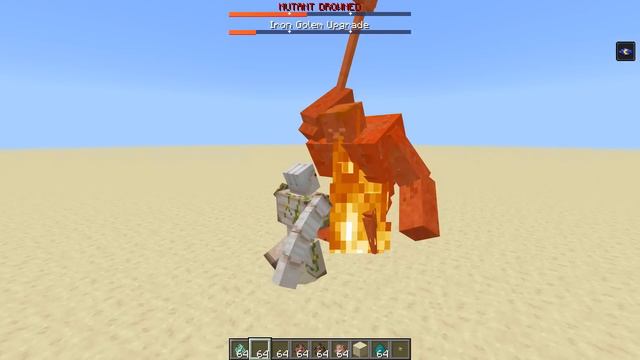 Helicopter Iron Golem vs Mutant Creatures - Iron Golem Upgrade (Rexy's expansion) vs Mutant mobs смотреть онлайн